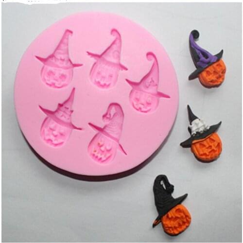 Pumpkin Doll Silicone Silicone Fudge Cake Mould Chocolate Mould