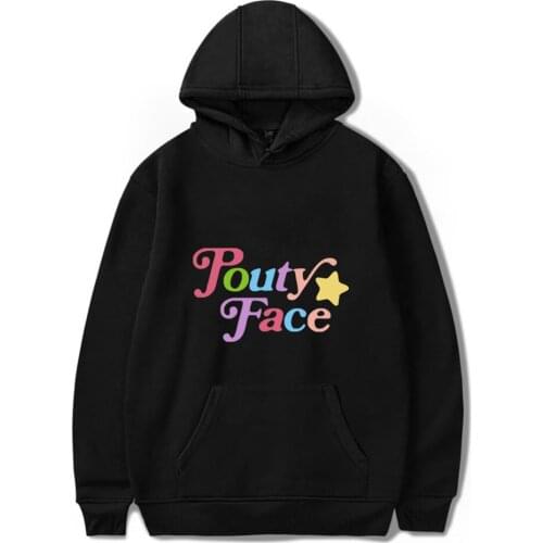 Print The Hype House Addison Rae Merch Hoodies Sweatshirts Men/Womens Print Pouty Face men hoodie Fashion Unisex Tracksuit