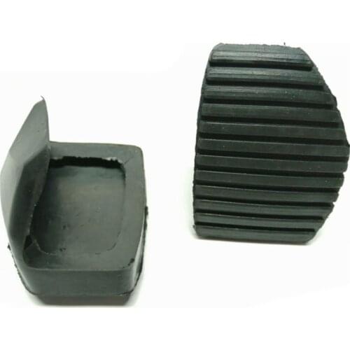 1Pair Clutch Brake Pedal Rubber Cover For Peugeot for Citroen 207 308 OE450417 E7CA