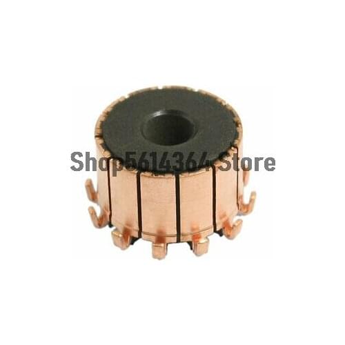 6.35mm x 18.9mm x 13.5mm 12 Gear Tooth Mounted On Armature Commutator