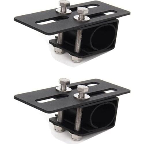 2pcs Universal Car Luggage Rack Mounting Bracket SUV Roof Light Bar Stand Holder