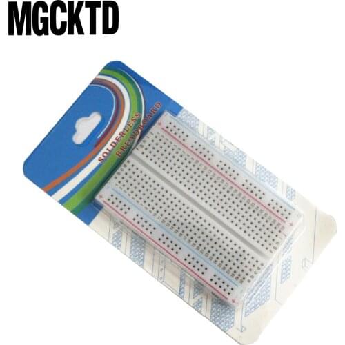 20pcs Quality mini bread board / breadboard 8.5CM x 5.5CM 400 holes