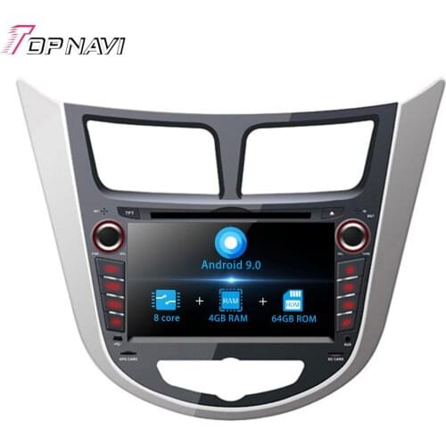 7'' Octa Core Android 9.0 Car DVD Player For Hyundai Universal 2011- Stereo Auto Car Radio Multimedia System Autoradio 2 Din