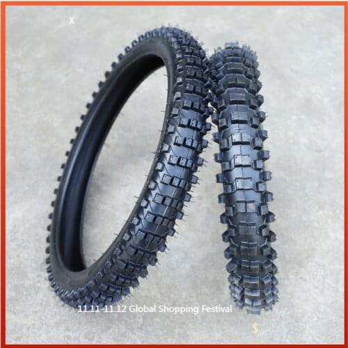 90 / 100-16, 70 / 100-19 "suit motorcycle tire + inner tube is suitable for cross-country motorcycle race
