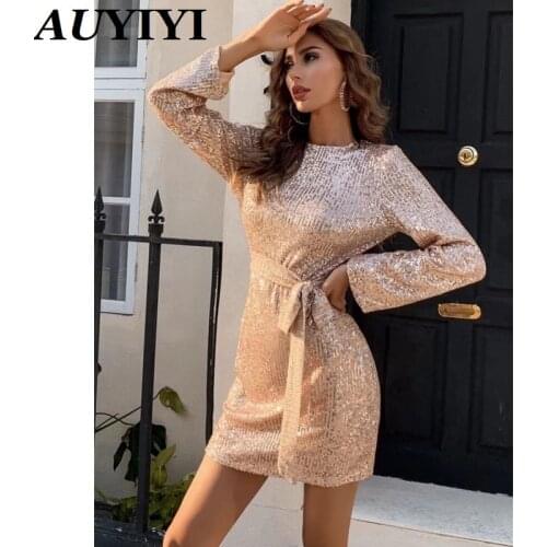 AUYIYI Short Dresses For Women