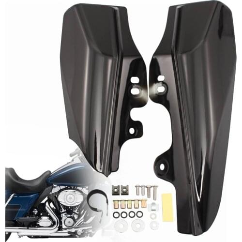 Under Seat Engine Motorcycle Mid-Frame Air Deflector For Harley Touring Street CVO Electra Glide Road King FLHR FLHX FLTR 01-08