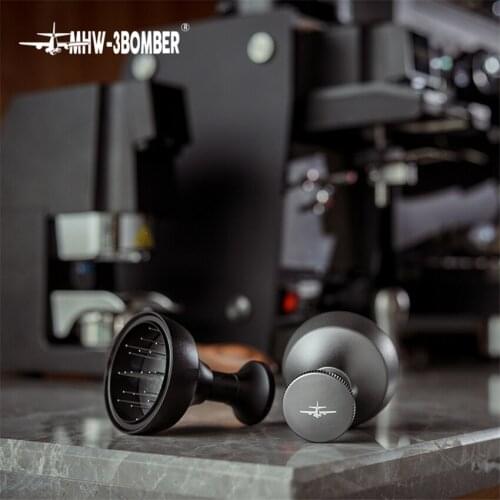 58MM Needle Type Coffee Tamper Coffee Distributor Leveler Tool Coffee Powder Manual Barista Powder Coffee Espresso Latte Tools
