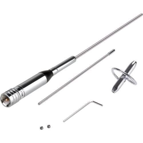 Nagoya NL-770S PL259 Connector Dual Band Mobile Radio Antenna 150W 2.15/3.0dBi Car Radio Antenna Mobile Transceiver Aerial