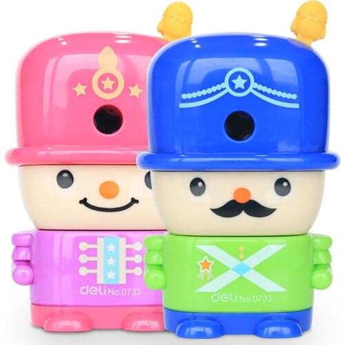 Good 0733 Private Pencil sharpener Student Whip Pencil sharpener Creative Cartoon Penholder classroom supplies stationary