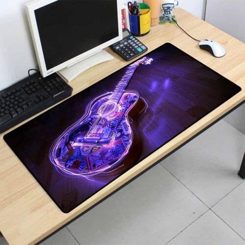 Mairuige Wireless Charging Mouse Pad Music Guitar Game Mouse Pad Computer Notebook Office Game Accessories Mouse Pad Desk Mat