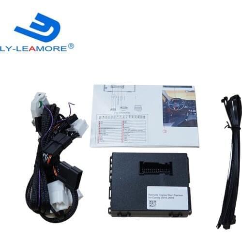 The Newest Car Alarm System With Remote Engine Start For Camry 2018/2019/2020 and Avalon 2019 Full Socket Fast Shipping