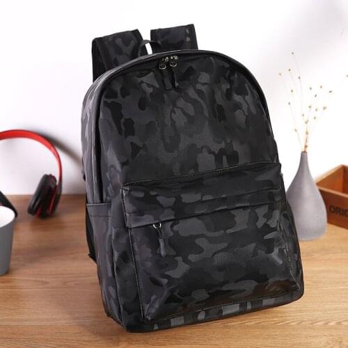 012918 new hot man nylon Camouflage printing backpack