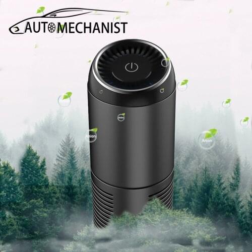 Car Air Purifier Freshener Diffuser Auto Perfume Aromatherapy Ions Formaldehyde Air Cleaner Flavoring For Car Freshner Perfume