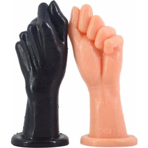 25*9cm Realistic Hand Arm Fisting Faak Huge Dildo Big Penis Sex Toy For Women Adult Masturbator Large Anal Plug Giant Dildos