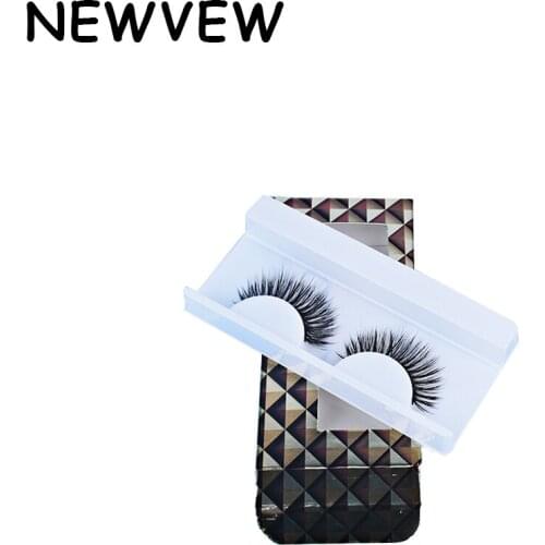NEWVEW 3D Eyelashes Makeup Mink Lashes 1 pairs fluffy long set Natural False eyelashes faux clis
