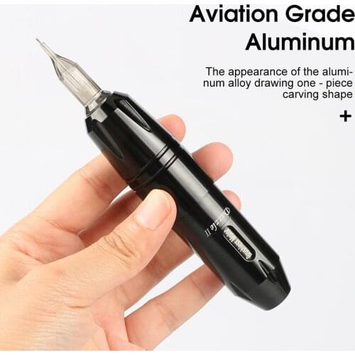 Tattoo Pen Machine Universal High Speed Quality RCA Jack Gun Brushless Motor 10000 Rpm Dazzle Machine Artist For Permanent Use