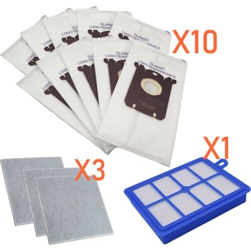 Replacement Dust Bags H12 HEPA Filters Bag for Philips FC9150 FC9174 FC9010 FC9180 HR8310 Dust Bag Vacuum Cleaner Accessories