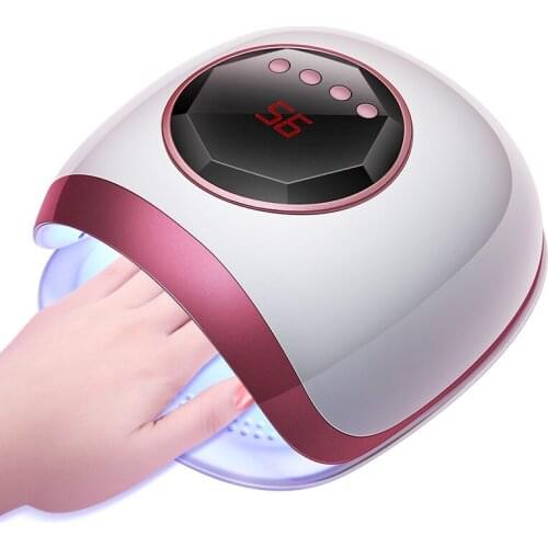 UV Lamp Star4s 72W LED Nail Lamp For Nail Dryer All Gels Polish Sun Light Lamp Dryer Infrared Sensing Timer Smart LCD Display