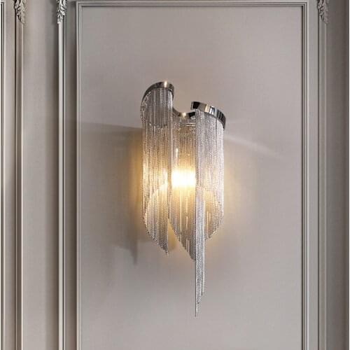 Indoor wall light modern decor mirror wall led lights for home applique murale miroir mural lamp interior lighting