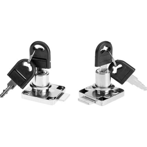 Drawer Locks with 2 Keys Lock Furniture Hardware Door Cabinet Lock for Office Desk Letter Box Anti-theft Mailbox Latch Locker