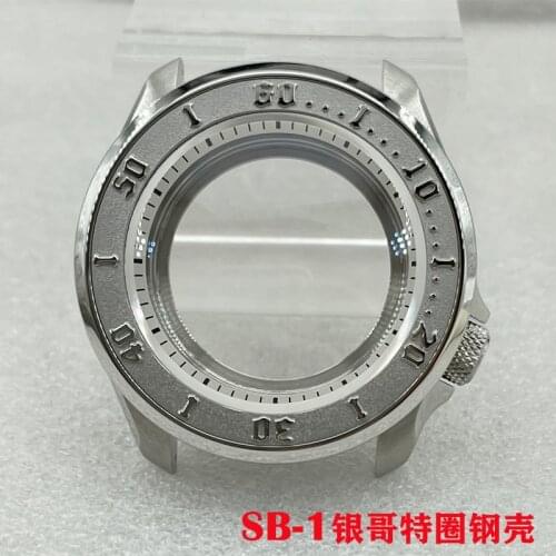 Watch Parts Sapphire Stainless Steel SKX007 Watch Case Rotating Bezel Ceramic Bezel Suitable For NH35/36 Automatic Movement