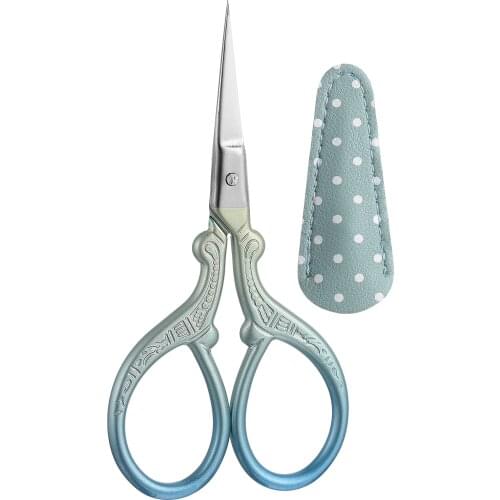 1 Set Embroidery Scissor Metal Detail Shear Sewing Thread Cutter Sewing Tool Accessories Craft Steel Tailor Scissor