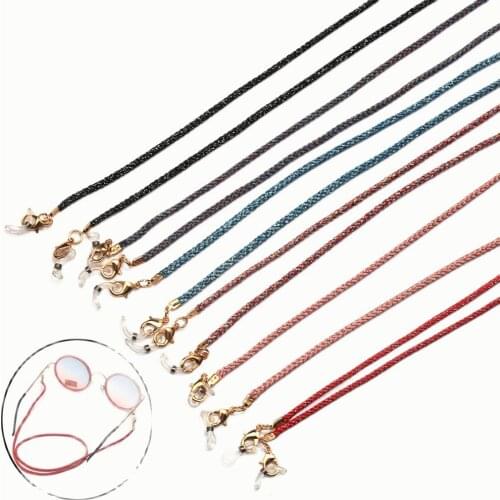 1 PC Mask Holder Strap Anti-lost Eyeglass Chains Face Mask Hanging Lanyard with Clips for Men Women Boys Girls Kids