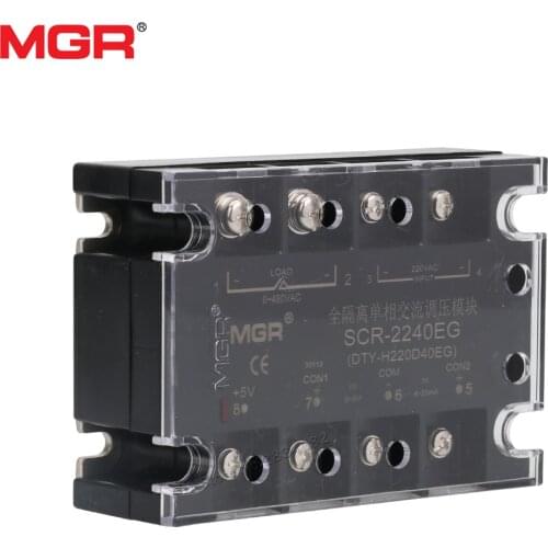 All Isolated 3 Phase AC Voltage Regulator Module Solid state relay 220VAC SSR SCR-2240EG