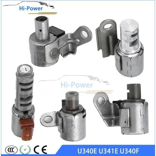 5PCS U340F U340E U341E Transmission Solenoid Kit U340E Fits for Toyota Allion 2002-2007 4 SP FWD 1.5L