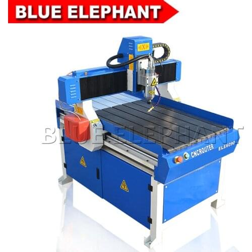 6090 woodworking cnc router mini metal cnc milling machine 2.2kw water cooled spindle for aluminium