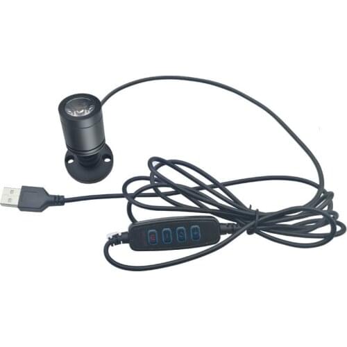 LED Mini spotlight for wine cabinet bookcase Figure model display cabinet case USB