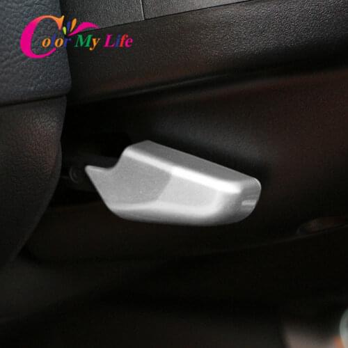 Color My Life Car Steering Wheel Adjustment Switch Knob Cover Trim for Jeep Renegade 2014 - 2020 Accessories