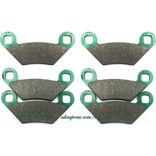 For POLARIS ATV 850 Sportsman XP H.O. EPS 2013 - 2015 Disc Brake Pads Pill Front Rear 2014