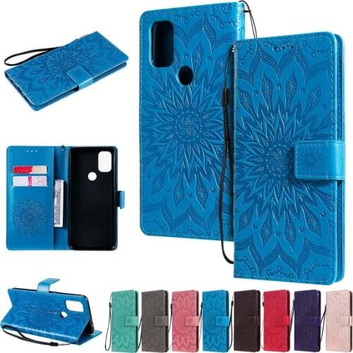 For Oneplus Nord N100 N10 5G Protective Case 3E Embossed Flip Cover Funda One Plus Nord N 10 100 Wallet Shell 360 Protect Coque