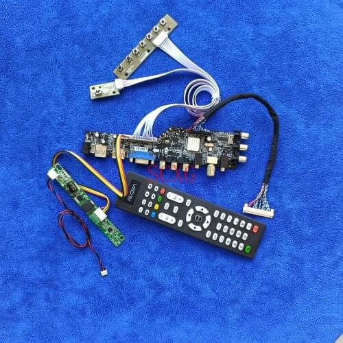 KIT LED LCD Signal Digital Fit LM270WF2/LM270WFA/LM270WFC 30-Pin LVDS VGA USB HDMI-compatible Display controller board 1920*1080