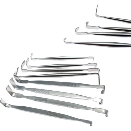 Stainless steel nose deep hook German standard L-shaped Double Hook Nose Tool