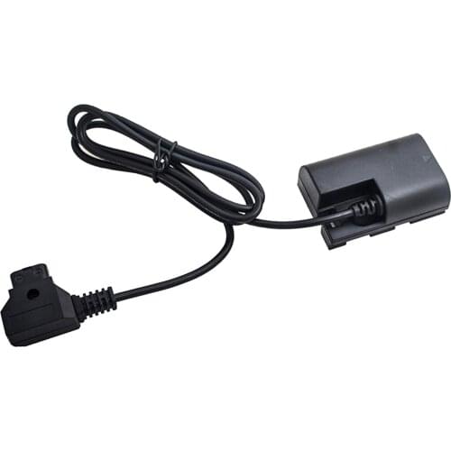 DR E6 Dummy Battery to D Tap Cable Replaces fits for 501 502 702 Monitor, Professional Accessories