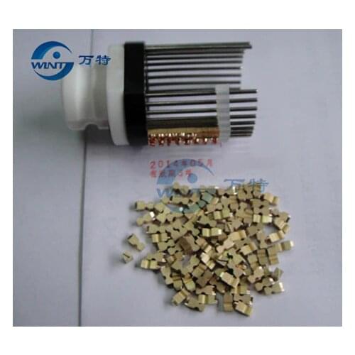 Free shipping Embroidered metal letters and numbers for various expiry date printing machine 2*3.5*6.8mm 144pcs