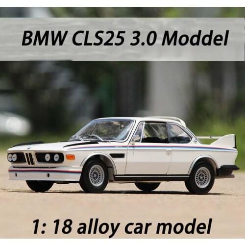 Minichamps 1: 18 original BMW cls25 Model BMW 3.0 1971 Limited Edition Alloy car Simulation Model Collection crafts Gifts