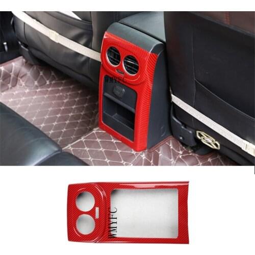 For VW Tiguan 2010 -2017 Rear Armrest Air Outlet Trim Panel Cover Auto Car Interior Modification Accessories