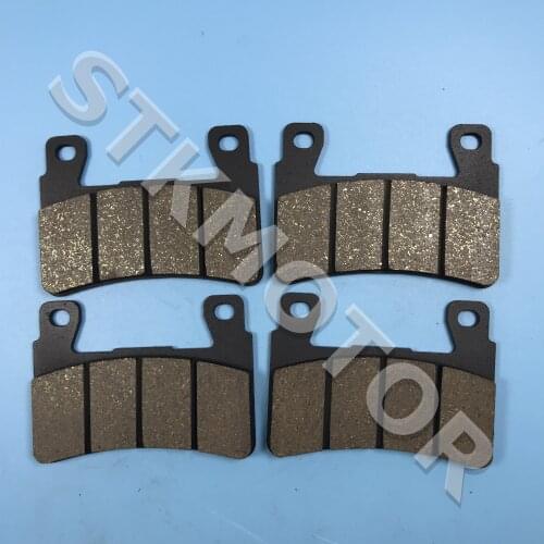 4pcs Motorcycle Front Brake Pads For Honda CBR 600 F4 F4i CBR929 CBR954 FIREBLADE CBR900 RR VTR 1000