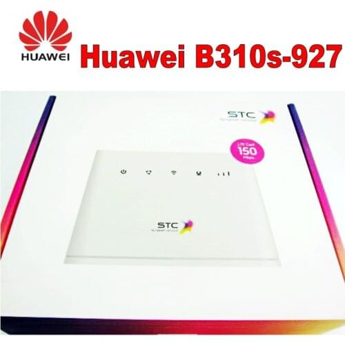 Lot of 100pcs plus 2pcs antenna Unlocked Huawei B310s-927 4G wireless modem wifi router 150Mbps high speed