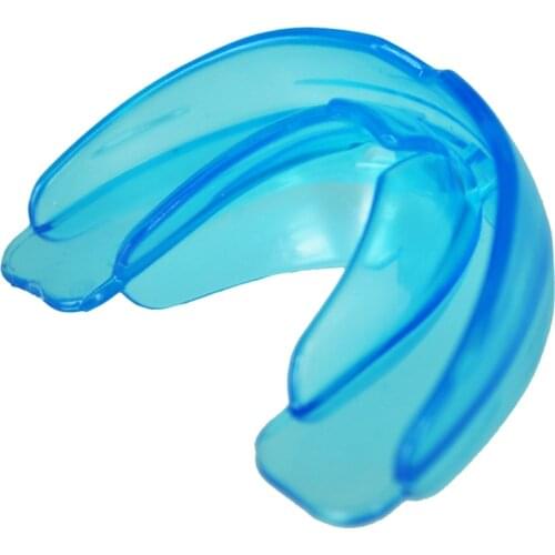 BLUE MOUTH GUARD GUM SHIELD TRAY FOR BRUXISM / TEETH GRINDING / FAST DELIVERY