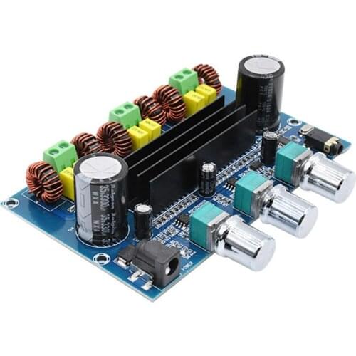 SOTAMIA TPA3116 Bluetooth Amplifier Board 50Wx2+100W TPA3116D2 2.1 Digital Power Amplifier Bass Subwoofer Amp AUX DIY Home Audio