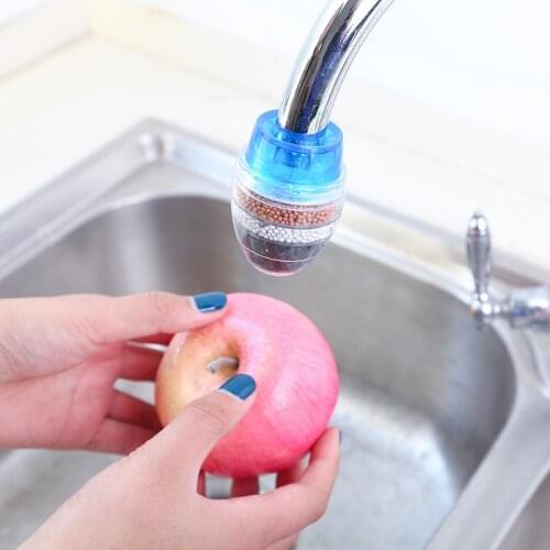 Universal Kitchen Faucet Filter Interface Water Purification Anti-Spill Water-Saving Activated Carbon Filtration