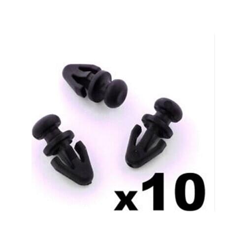 10x For Ford Mondeo Door Seal Clips for Sill / Lower Rubber Weatherstrip / Gasket