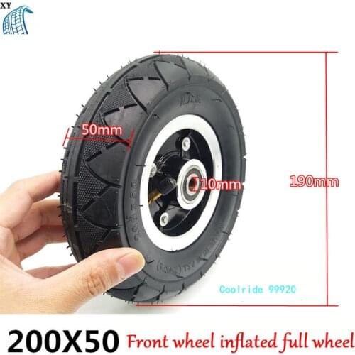 Thickened 200x50 Outer Tire 200 * 50 Inner Tube 8 Inch Electric Scooter Inner and Outer Tire Belt Punching Inflated Rear Wheel