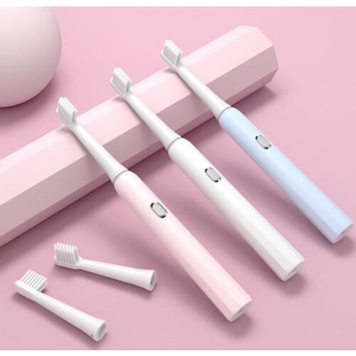 Sonic Toothbrush Adult Soft Fur Household Waterproof Rechargeable Men and Women Usb Ultrasonic Tooth Brushes