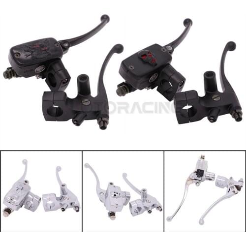 1'' 25mm Motorcycle Brake Clutch Master Cylinder Reservoir Levers For Yamaha V-Star XVS650 XVS950 XVS1100 XVS1300