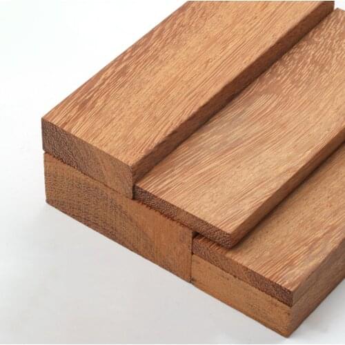 1pcs yellow wenge Wood For DIY Knife Handle Patch Material Handmade Sandalwood 16 Kinds Wood Available 12*4*1cm Woodwork